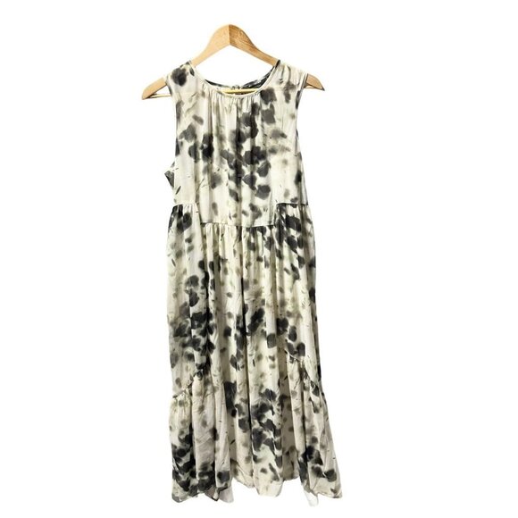 SIMPLY Vera Vera Wang Shirred Waist Midi Dress Camo - Picture 4 of 7
